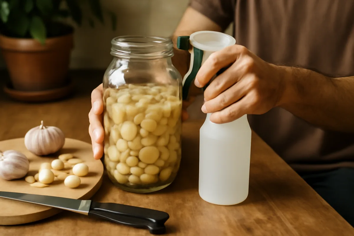 Macerato d’aglio fai da te: passo passo per creare un antiparassitario potente