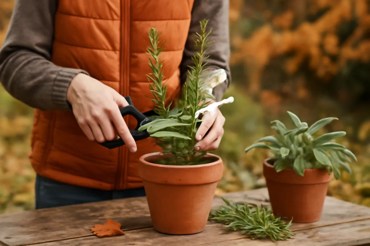 Come si potano le aromatiche in autunno? Il momento giusto e gli errori fatali