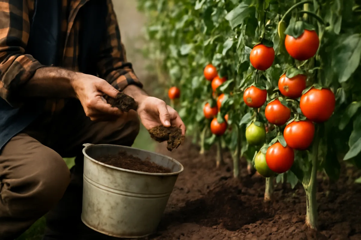 Concimazione organica dei pomodori: il mix segreto delle vecchie tradizioni