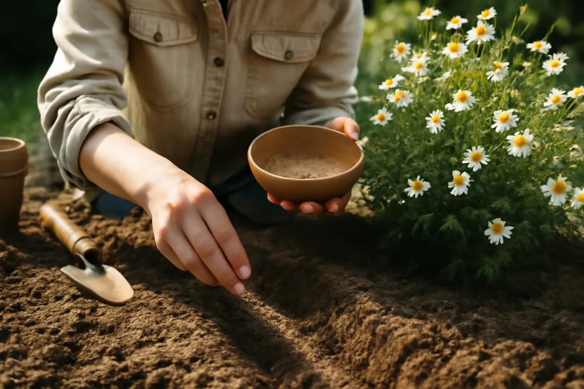 Semina della camomilla: il trucco per ottenere fiori profumati e resistenti