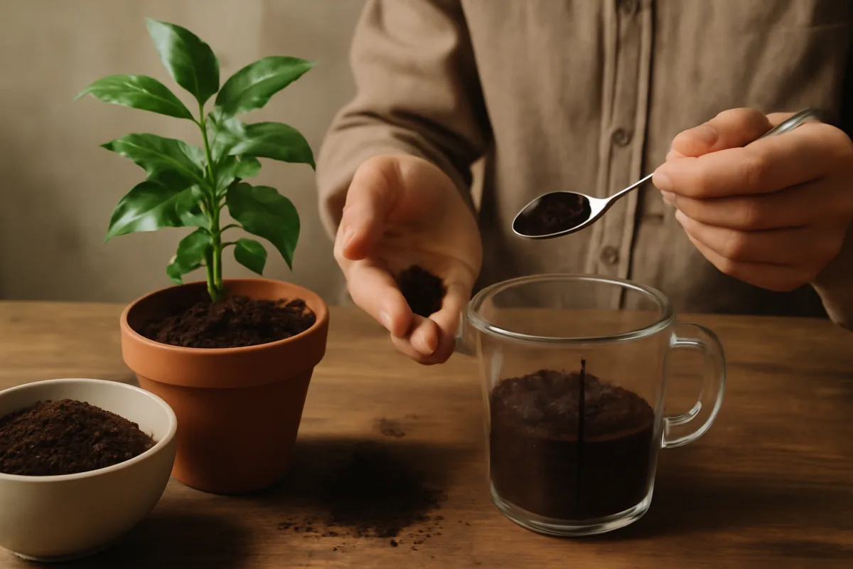 Come usare il caffè per arricchire il terreno? Le dosi da rispettare per evitare danni