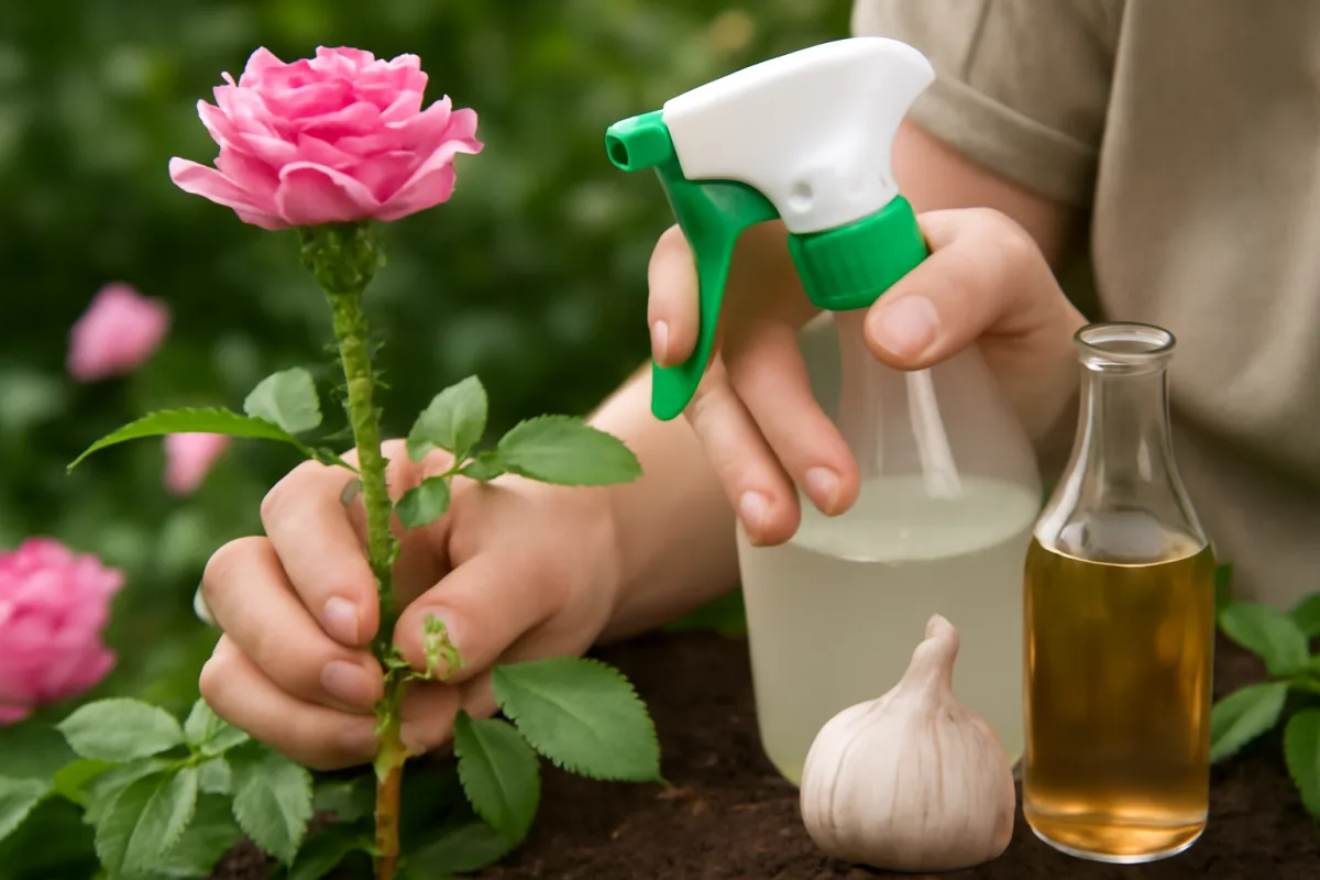 Afidi sulle rose: quali rimedi naturali funzionano (e quale ingrediente evitare sempre)