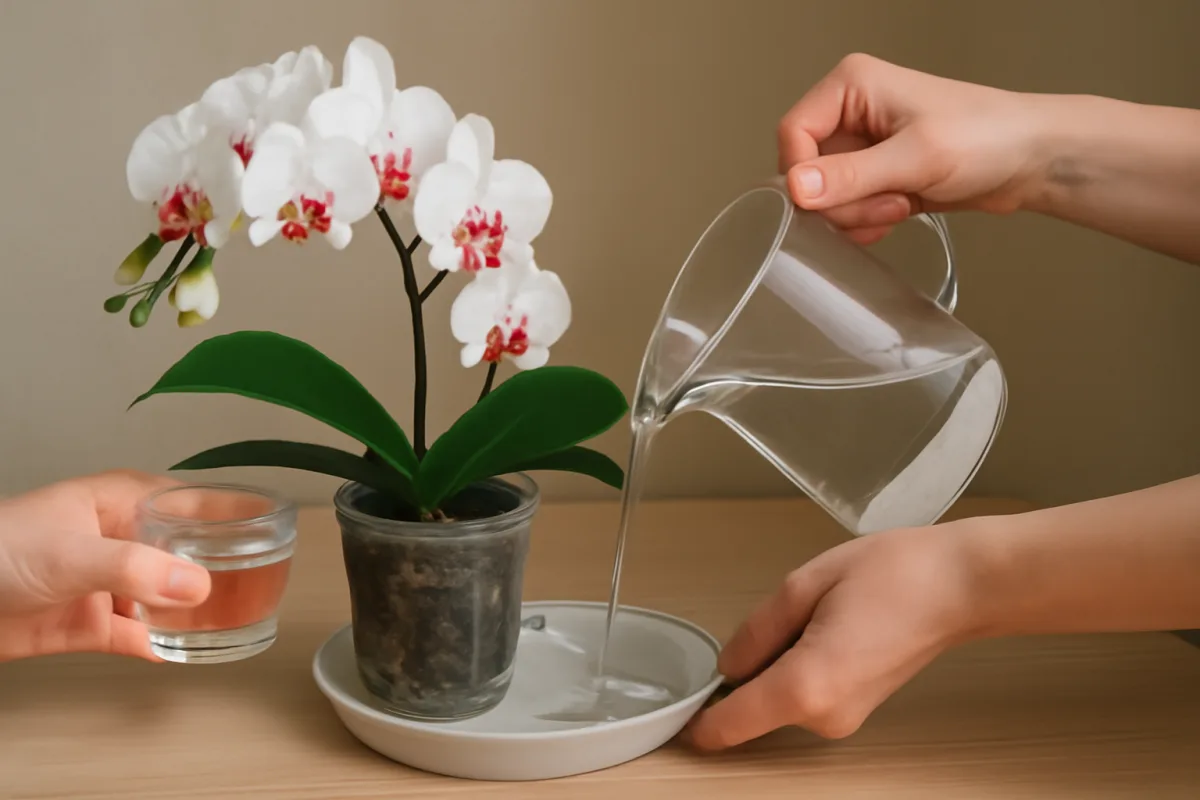 Come innaffiare le orchidee correttamente? Il metodo che evita marciumi