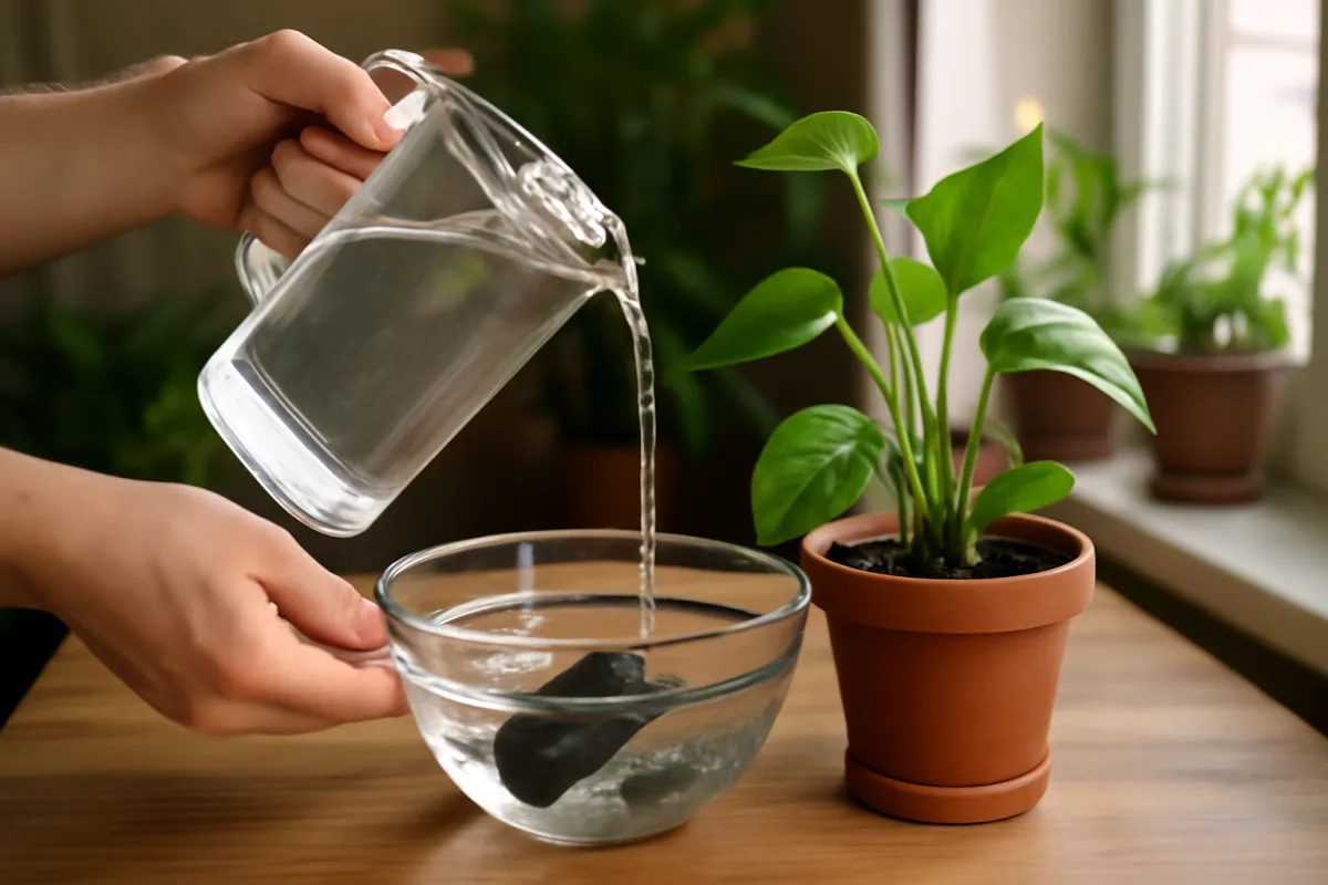 Purificare l’acqua per le piante: soluzioni naturali per evitare calcare e cloro
